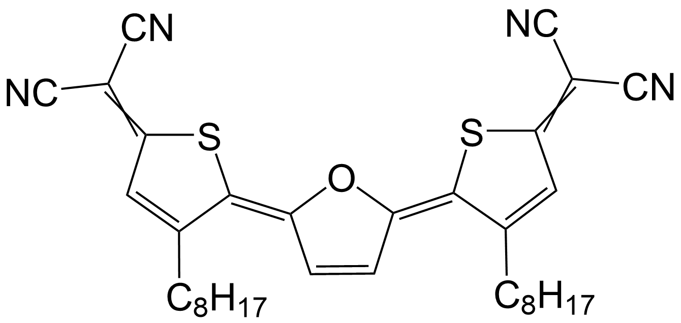 2,2'-（（5E，5'E）-呋喃-2,5-二亚基苯并（4-辛基噻吩-5,2（5H）-二亚基））二腈(TFT-CN)/1938123-97-7